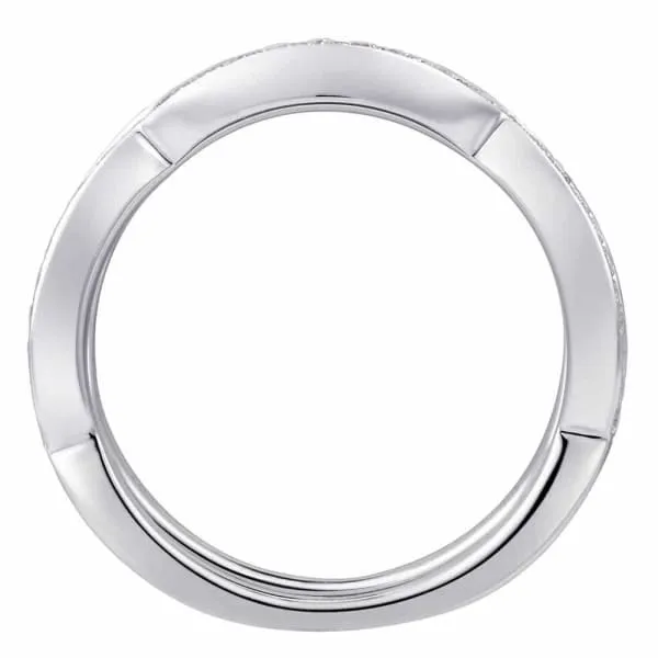 Natural Round Brilliant Diamond Band Set in 18K White Gold 035ct tw Diamond Source NYC Rings Natural Round Brilliant Diamond Band Set in 18K White Gold 035ct tw Diamond Source NYC Rings