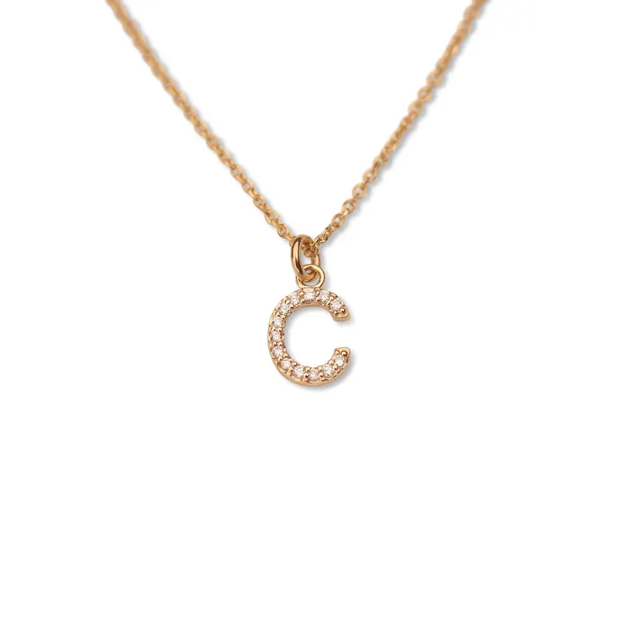 Necklaces 14k Diamond Letter Necklace Diamond Letter Charm RG