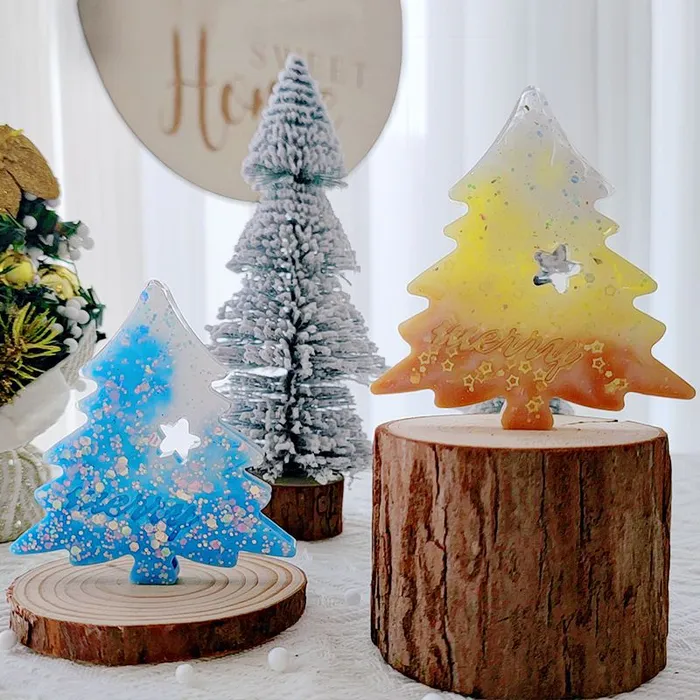 Necklaces IntoResin Christmas Tree Hanging Resin Mold