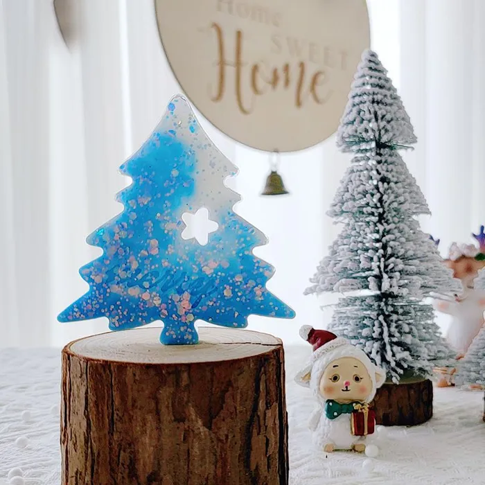 Necklaces IntoResin Christmas Tree Hanging Resin Mold