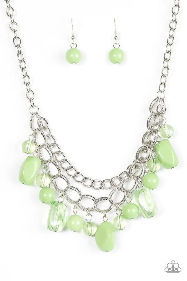 Necklaces Paparazzi Jewelry Paparazzi Necklace Brazilian Bay Green