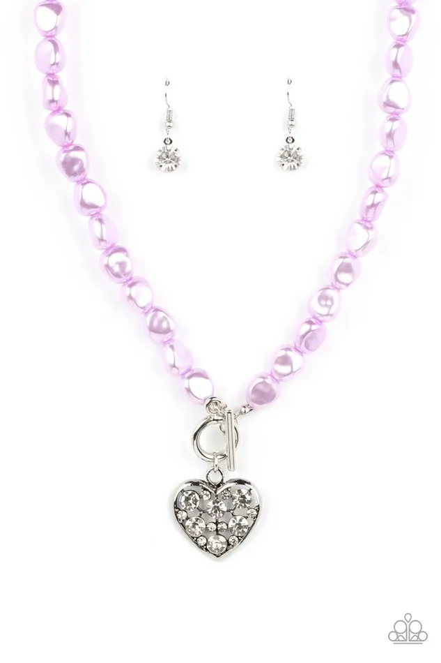 Necklaces Paparazzi Jewelry Paparazzi Necklace Color Me Smitten Purple