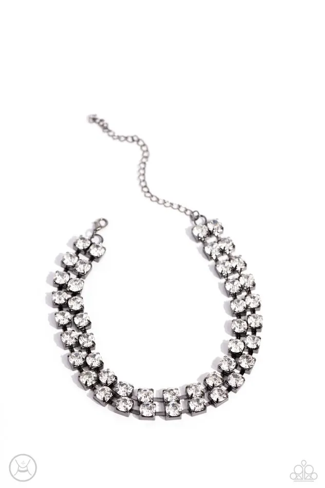 Necklaces Paparazzi Jewelry Paparazzi Necklace Glistening Gallery Black