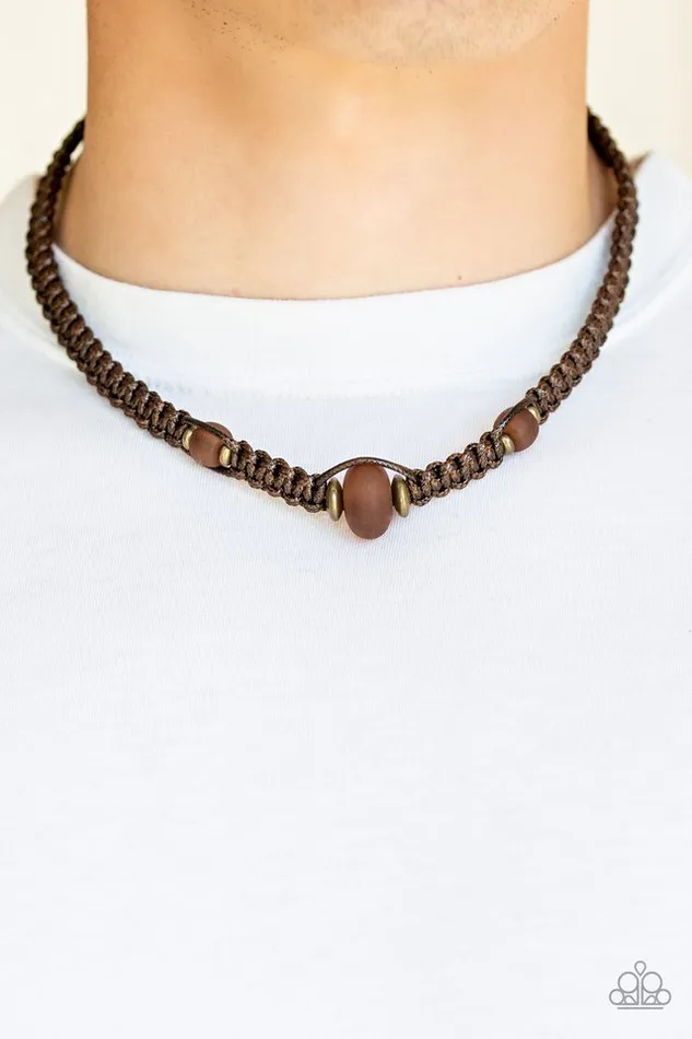 Necklaces Paparazzi Jewelry Paparazzi Necklace Maui Beach Brown