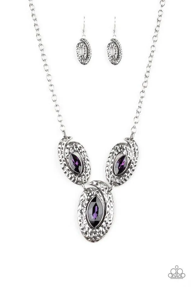 Necklaces Paparazzi Jewelry Paparazzi Necklace Metro Mystique Purple