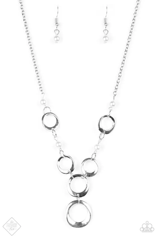 Necklaces Paparazzi Jewelry Paparazzi Necklace Perfectly Poised White