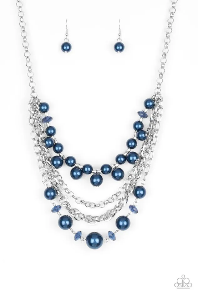 Necklaces Paparazzi Jewelry Paparazzi Necklace Rockin Rockette Blue Necklaces Paparazzi Jewelry Paparazzi Necklace Rockin Rockette Blue
