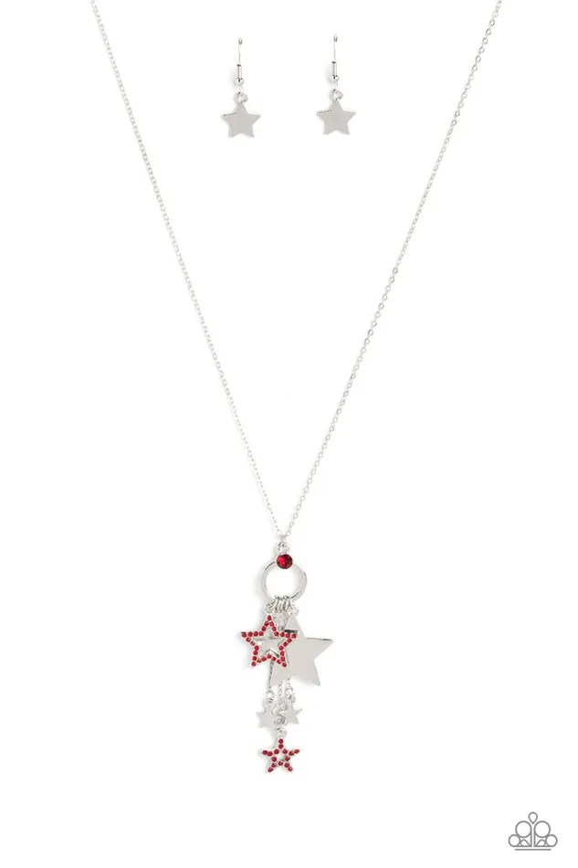 Necklaces Paparazzi Jewelry Paparazzi Necklace Starry Statutes Red Necklaces Paparazzi Jewelry Paparazzi Necklace Starry Statutes Red