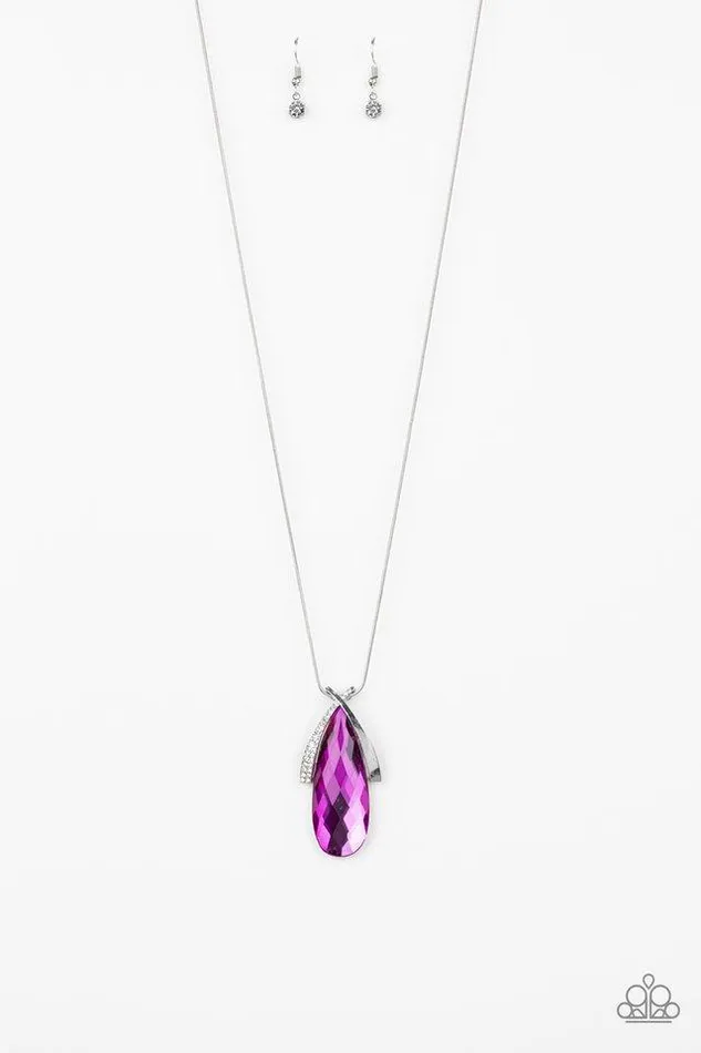 Necklaces Paparazzi Jewelry Paparazzi Necklace Stellar Sophistication Pink