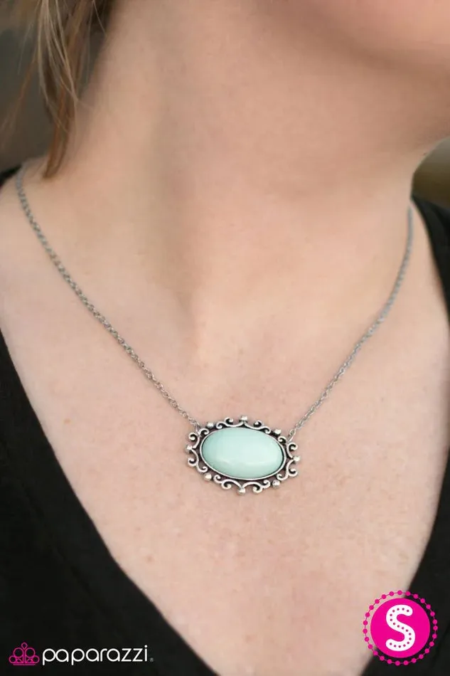 Necklaces Paparazzi Jewelry Paparazzi Necklace The Royal Opera Blue