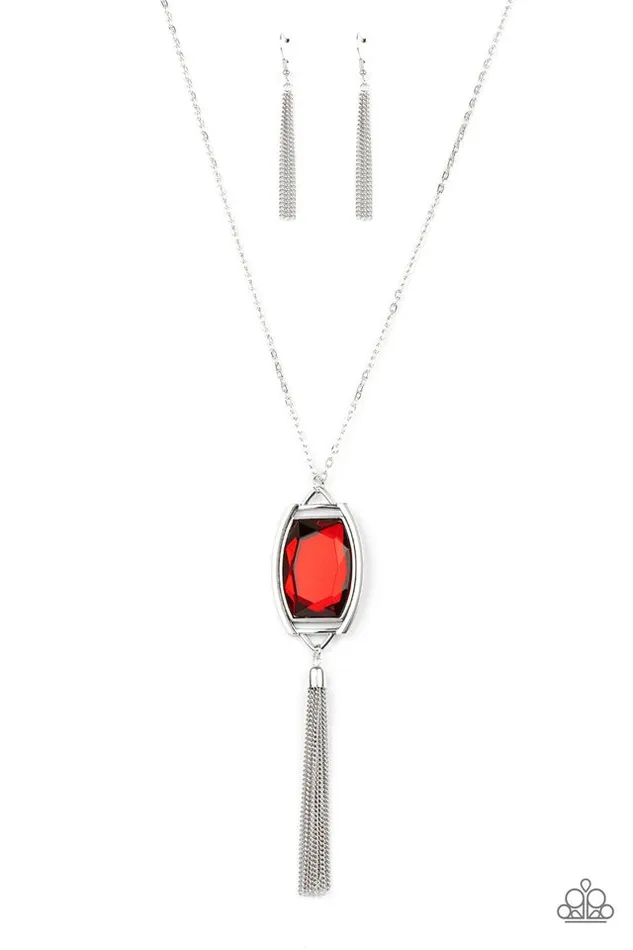 Necklaces Paparazzi Jewelry Paparazzi Necklace Timeless Talisman Red Necklaces Paparazzi Jewelry Paparazzi Necklace Timeless Talisman Red