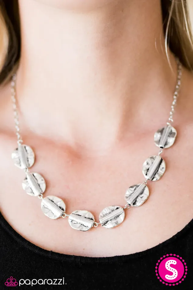 Necklaces Paparazzi Jewelry Paparazzi Necklace TRIBE TRIBE Again Silver