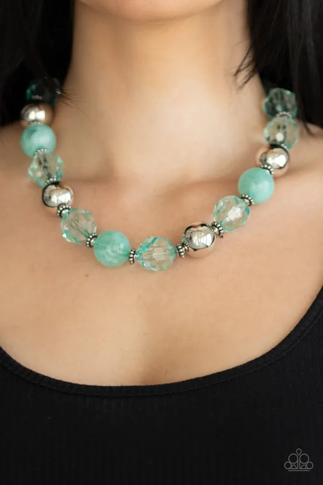 Necklaces Paparazzi Jewelry Paparazzi Necklace Very Voluminous Green