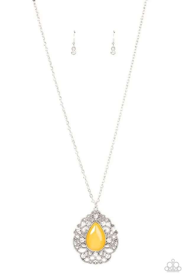 Necklaces Paparazzi Necklace Bewitched Beam Yellow Paparazzi Jewelry Necklaces Paparazzi Necklace Bewitched Beam Yellow Paparazzi Jewelry