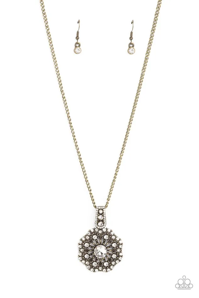 Necklaces Paparazzi Necklace Bewitching Brilliance Brass Paparazzi Jewelry Necklaces Paparazzi Necklace Bewitching Brilliance Brass Paparazzi Jewelry