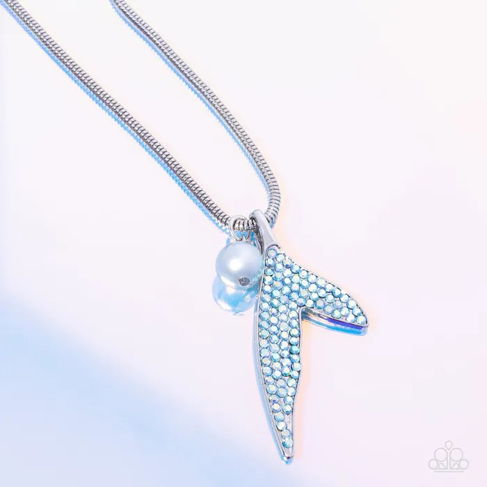 Necklaces Paparazzi Necklace Maiden Mermaid Blue Paparazzi Jewelry Necklaces Paparazzi Necklace Maiden Mermaid Blue Paparazzi Jewelry