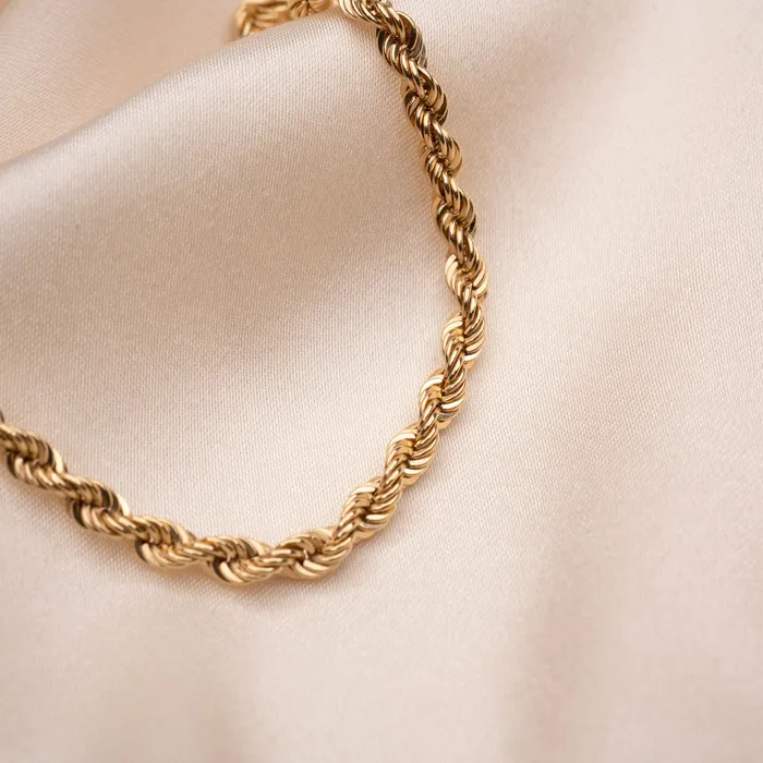Necklaces RG 14k Rope Necklace