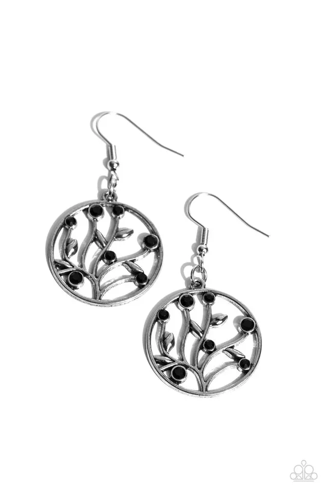 Paparazzi Earring Bedazzlingly Branching Black Paparazzi Jewelry Earrings Paparazzi Earring Bedazzlingly Branching Black Paparazzi Jewelry Earrings