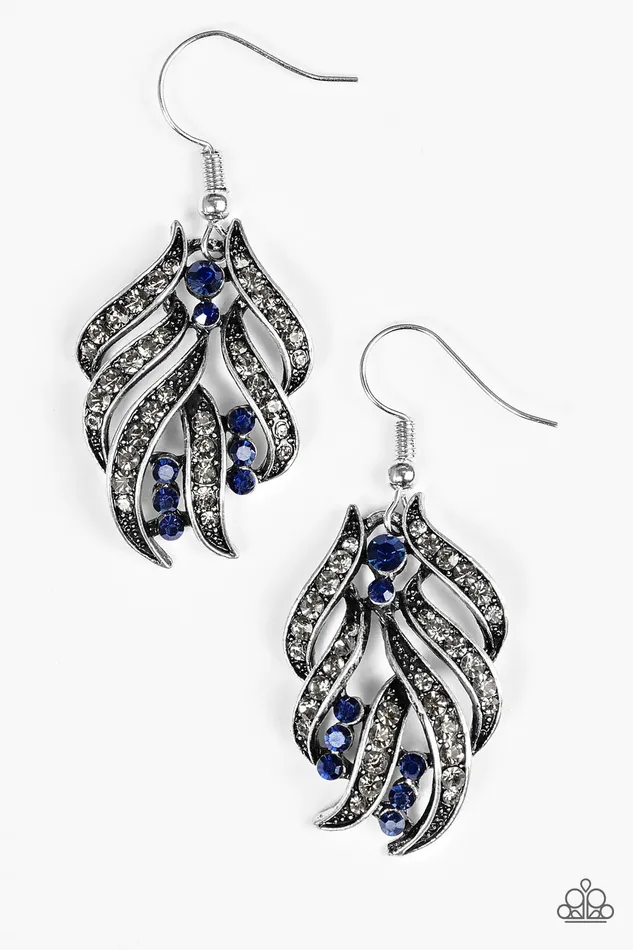 Paparazzi Earring Fan The Flames Multi Paparazzi Jewelry Earrings