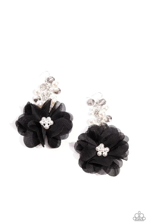 Paparazzi Jewelry Earrings Paparazzi Earring Fashionable Flower Girl Black Paparazzi Jewelry Earrings Paparazzi Earring Fashionable Flower Girl Black