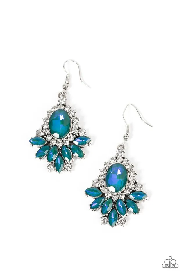 Paparazzi Jewelry Earrings Paparazzi Earring Magic Spell Sparkle Green Paparazzi Jewelry Earrings Paparazzi Earring Magic Spell Sparkle Green