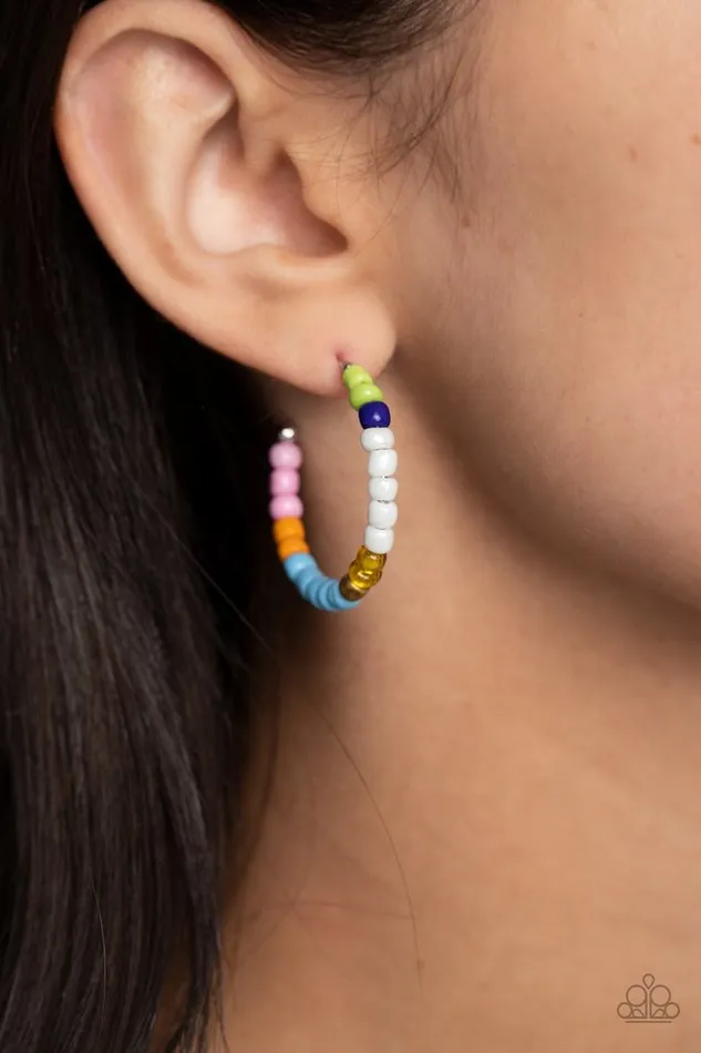 Paparazzi Jewelry Earrings Paparazzi Earring Multicolored Mambo Multi