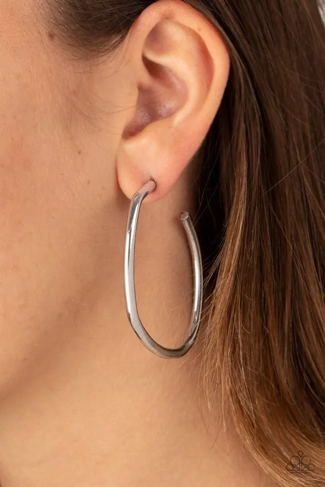 Paparazzi Jewelry Earrings Paparazzi Earring Rough It Up Silver