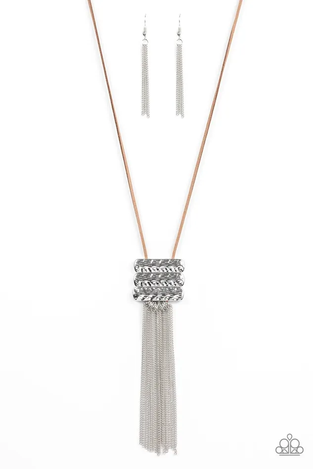 Paparazzi Jewelry Necklaces Paparazzi Necklace All About ALTITUDE Brown