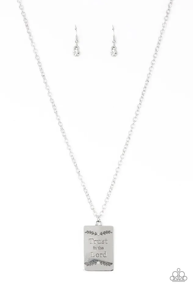 Paparazzi Jewelry Necklaces Paparazzi Necklace All About Trust White Paparazzi Jewelry Necklaces Paparazzi Necklace All About Trust White