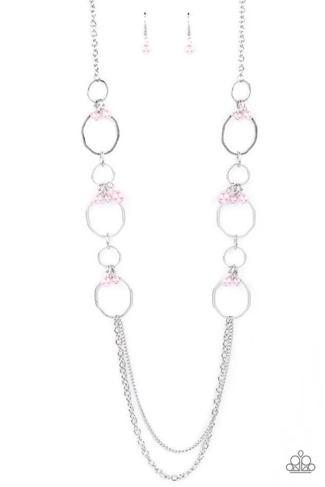 Paparazzi Jewelry Necklaces Paparazzi Necklace Ante UPSCALE Pink Paparazzi Jewelry Necklaces Paparazzi Necklace Ante UPSCALE Pink