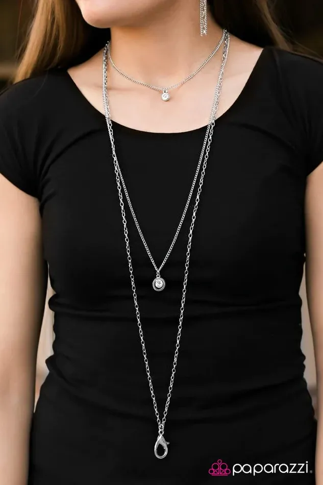 Paparazzi Jewelry Necklaces Paparazzi Necklace Be Brilliant White