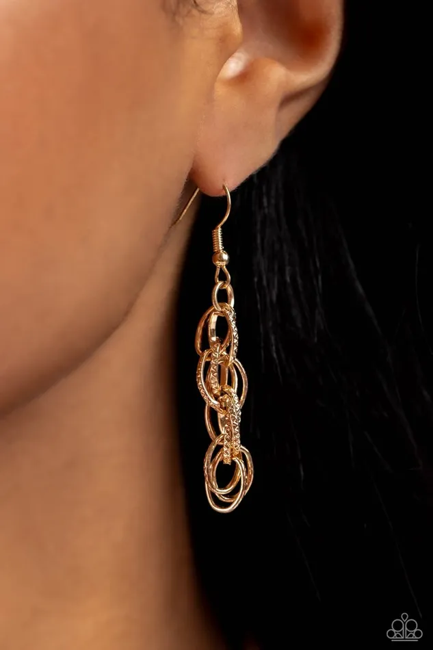 Paparazzi Jewelry Necklaces Paparazzi Necklace Braided Ballad Gold Paparazzi Jewelry Necklaces Paparazzi Necklace Braided Ballad Gold