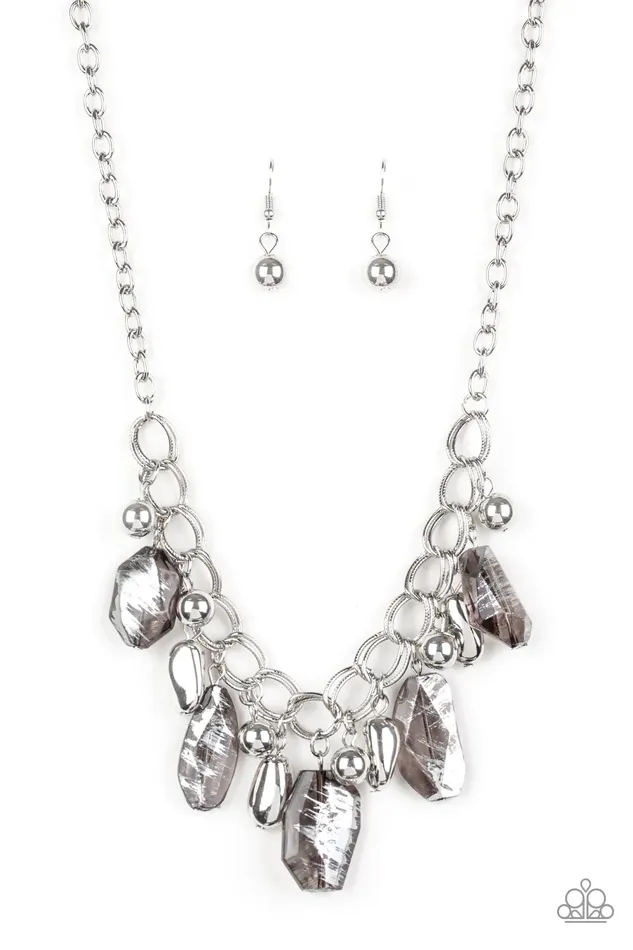 Paparazzi Jewelry Necklaces Paparazzi Necklace Chroma Drama Black