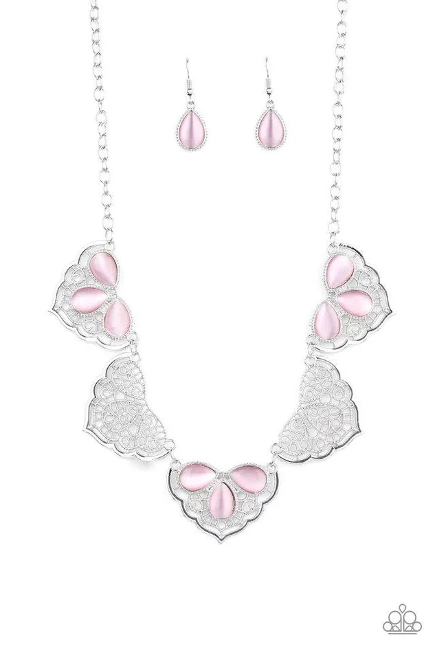 Paparazzi Jewelry Necklaces Paparazzi Necklace East Coast Essence Pink