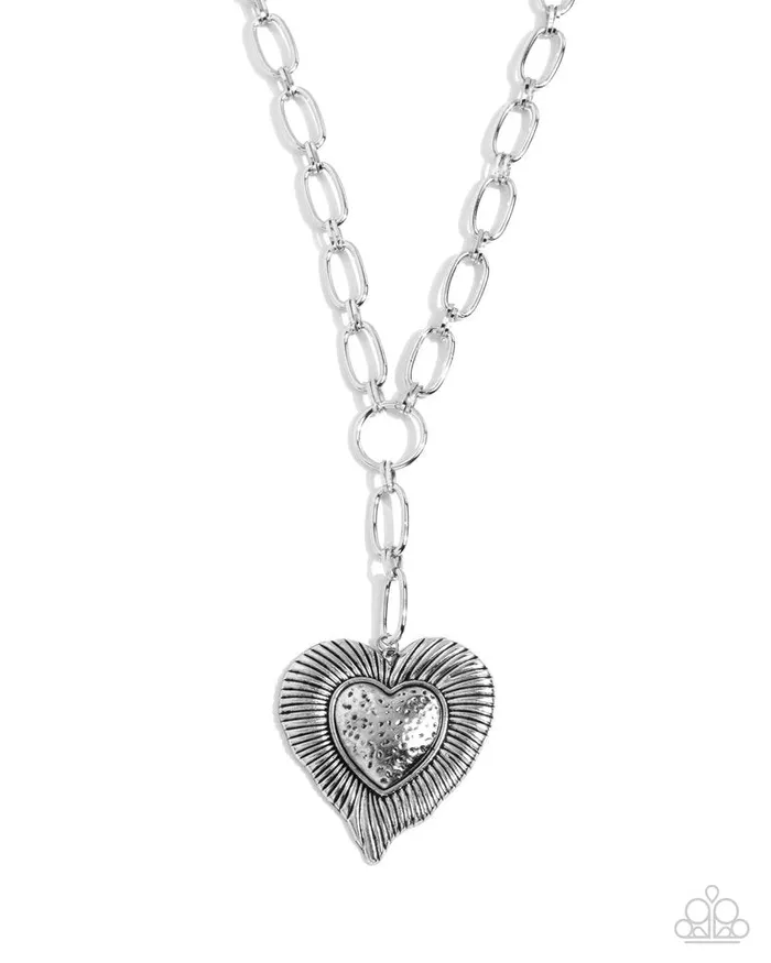 Paparazzi Jewelry Necklaces Paparazzi Necklace High Fidelity Silver Paparazzi Jewelry Necklaces Paparazzi Necklace High Fidelity Silver