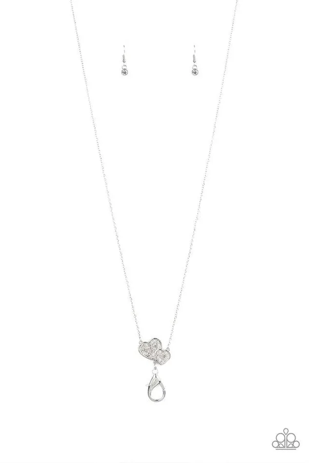 Paparazzi Jewelry Necklaces Paparazzi Necklace Lover White