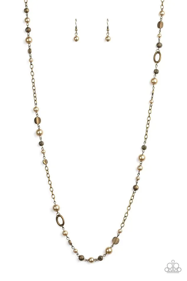 Paparazzi Jewelry Necklaces Paparazzi Necklace Make An Appearance Brass