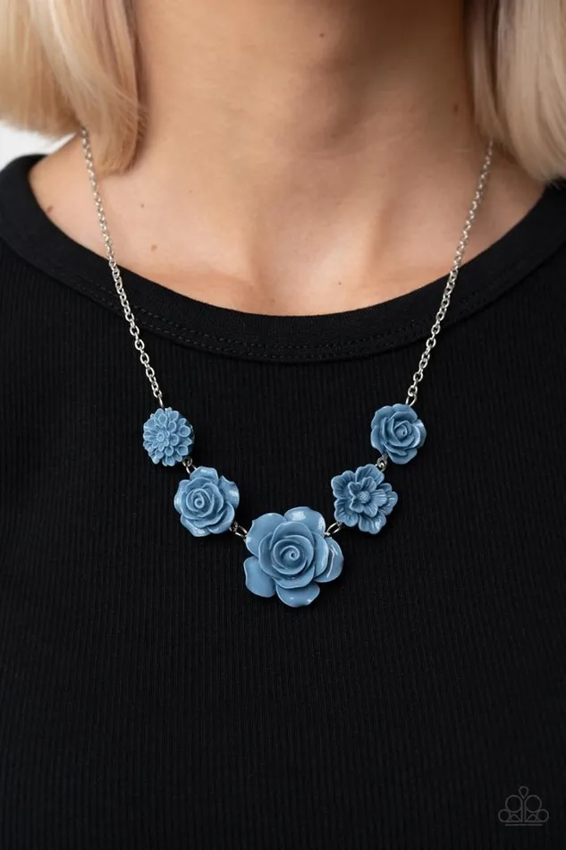 Paparazzi Jewelry Necklaces Paparazzi Necklace PRIMROSE and Pretty Blue