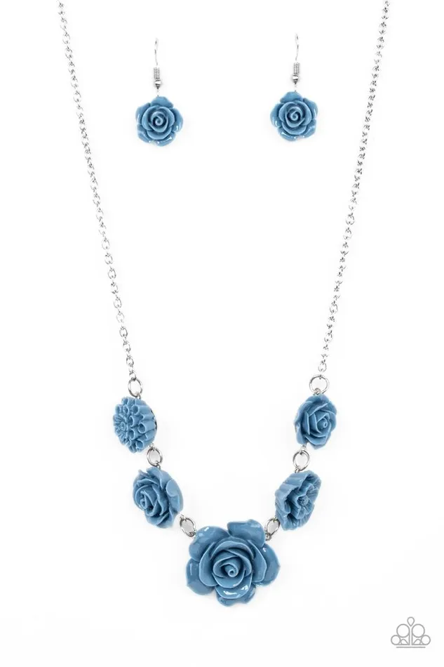 Paparazzi Jewelry Necklaces Paparazzi Necklace PRIMROSE and Pretty Blue Paparazzi Jewelry Necklaces Paparazzi Necklace PRIMROSE and Pretty Blue