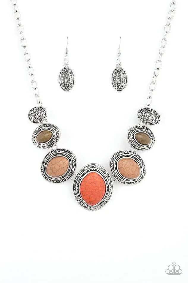 Paparazzi Jewelry Necklaces Paparazzi Necklace Sierra Serenity Multi