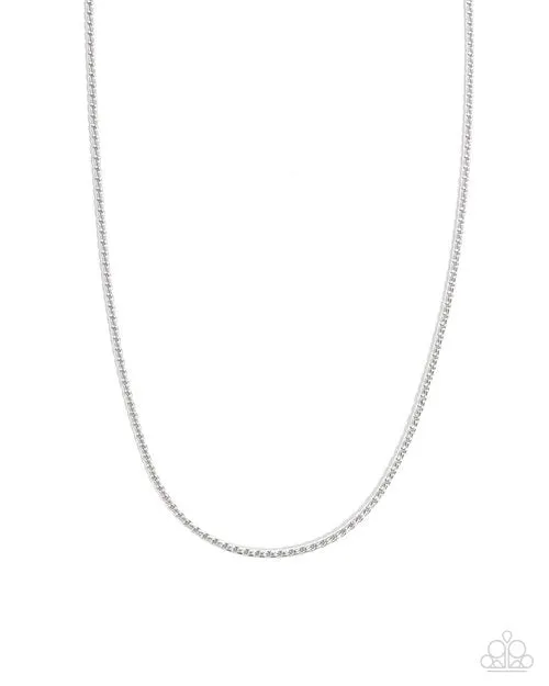 Paparazzi Jewelry Necklaces Paparazzi Necklace Stainless Solo Silver Paparazzi Jewelry Necklaces Paparazzi Necklace Stainless Solo Silver