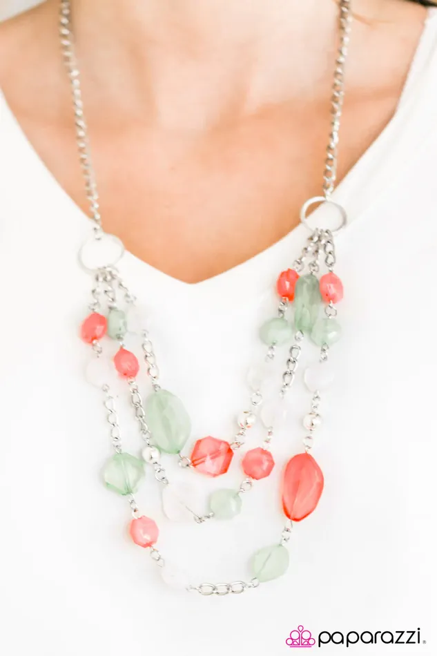Paparazzi Jewelry Necklaces Paparazzi Necklace Summer Sunsets Multi