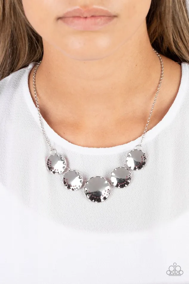 Paparazzi Jewelry Necklaces Paparazzi Necklace Swanky Shimmer Purple