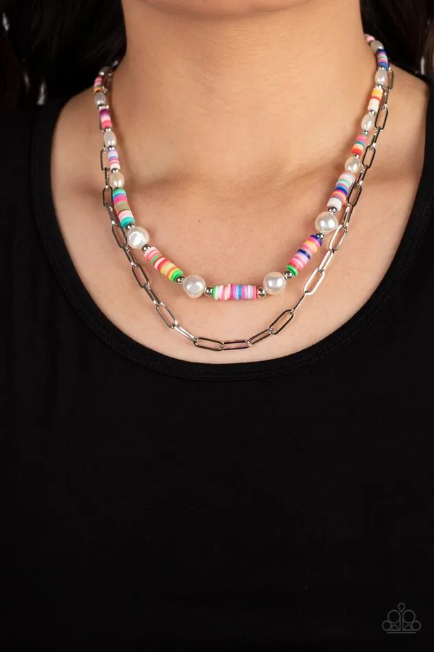 Paparazzi Jewelry Necklaces Paparazzi Necklace Tidal Trendsetter Multi