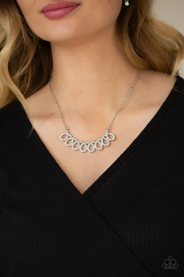 Paparazzi Jewelry Necklaces Paparazzi Necklace Timeless Trimmings White