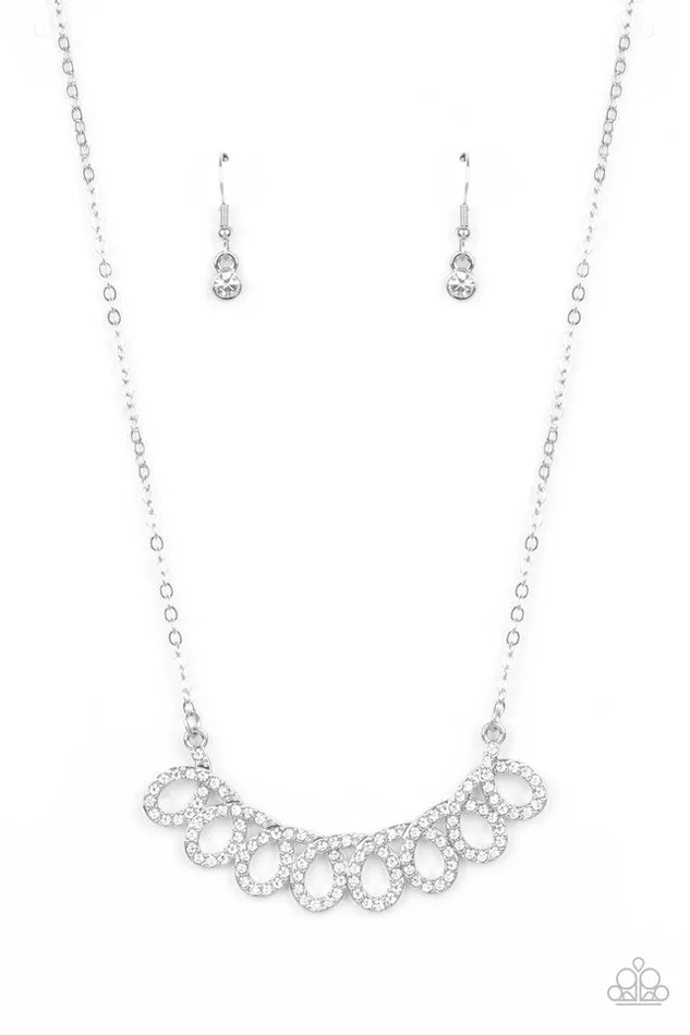 Paparazzi Jewelry Necklaces Paparazzi Necklace Timeless Trimmings White