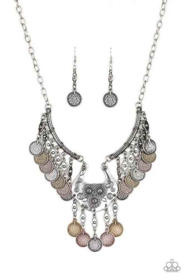 Paparazzi Jewelry Necklaces Paparazzi Necklace Treasure Temptress Multi