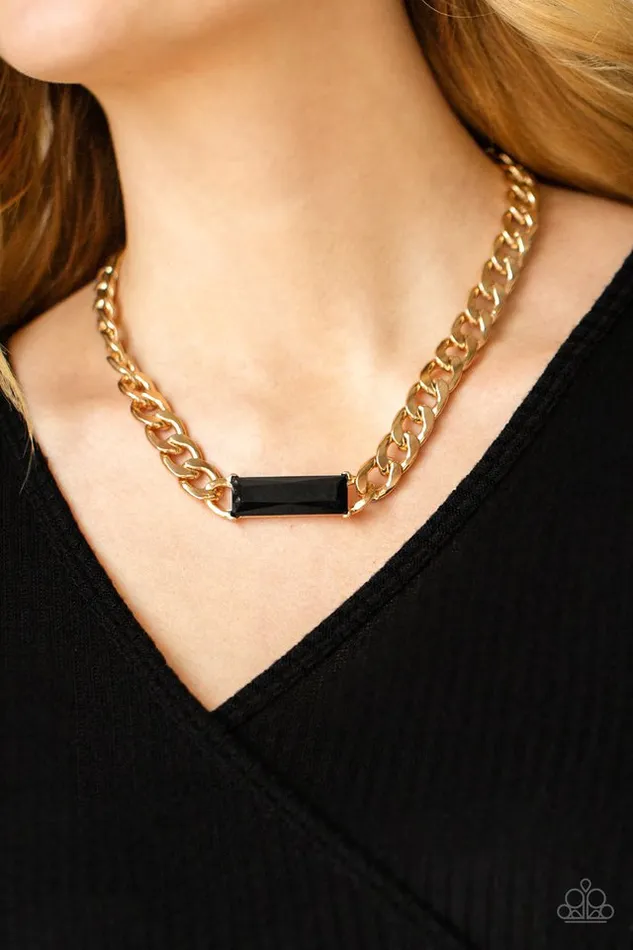 Paparazzi Jewelry Necklaces Paparazzi Necklace Urban Royalty Gold
