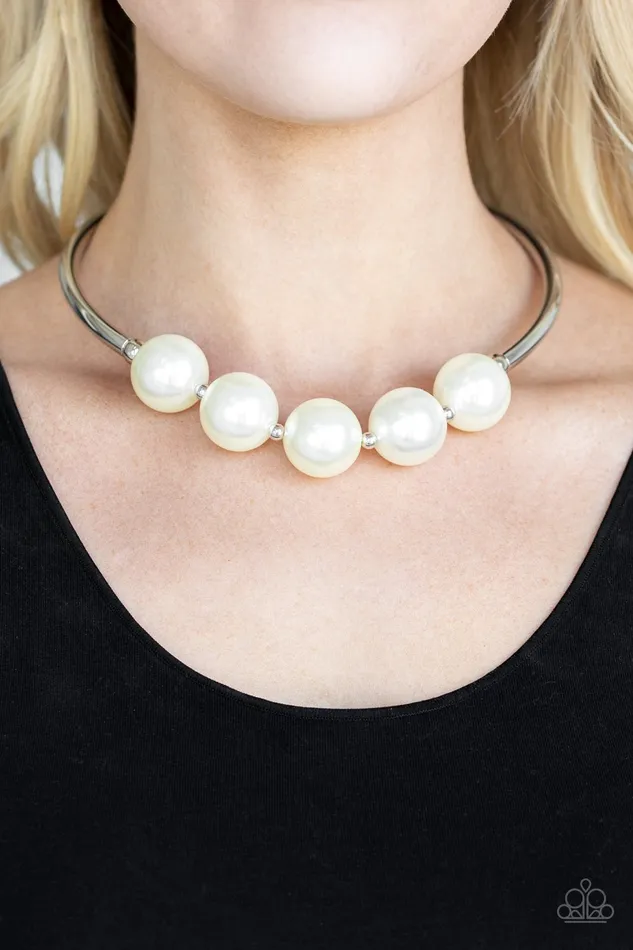 Paparazzi Jewelry Necklaces Paparazzi Necklace Welcome To Wall Street White Paparazzi Jewelry Necklaces Paparazzi Necklace Welcome To Wall Street White