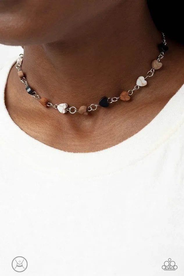 Paparazzi Jewelry Necklaces Paparazzi Necklace Wild at Heart Black